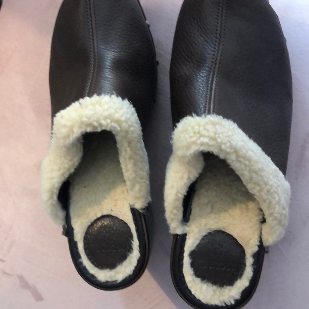 Leather clogs made in Italy - Picture 4 of 4